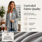 👚✨Women's Casual Draped Open Front Cardigan