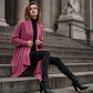 👚✨Women's Casual Draped Open Front Cardigan
