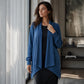 👚✨Women's Casual Draped Open Front Cardigan