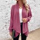 👚✨Women's Casual Draped Open Front Cardigan