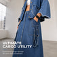 👗✨Slimming Denim Maxi Dress