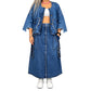 👗✨Slimming Denim Maxi Dress