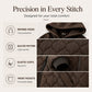 Women's Quilted Hooded Spliced Jacket