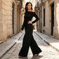 👗✨Women's Off-Shoulder Wide-Leg Jumpsuit
