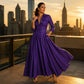 💫 Effortless Polish | Women's Lapel Button-Down Pocket Maxi Dress