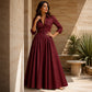 💫 Effortless Polish | Women's Lapel Button-Down Pocket Maxi Dress