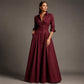 💫 Effortless Polish | Women's Lapel Button-Down Pocket Maxi Dress
