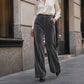 ✨Women's Velvet High-Waist Wide-Leg Pants