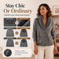 👚✨Women's Furry Collar Knit Cardigan