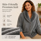 👚✨Women's Furry Collar Knit Cardigan