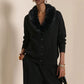 👚✨Women's Furry Collar Knit Cardigan