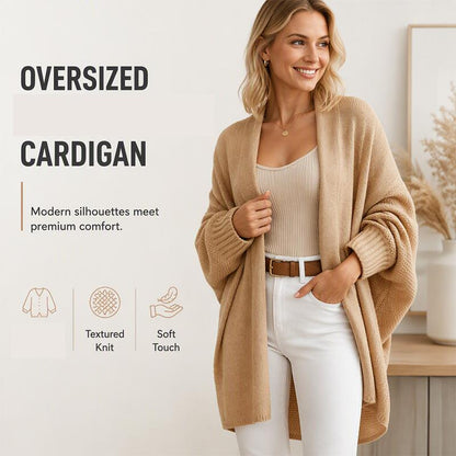 👚✨Women's Loose Fit Knit Cardigan
