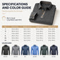 ✨Men's Casual Long Sleeve Collared Shirt