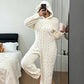 👗✨Women's Cute Bear Hooded One-Piece Loungewear
