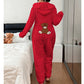 👗✨Women's Cute Bear Hooded One-Piece Loungewear