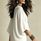 👚✨Women's Effortless Draped V-Neck Blouse