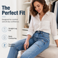 👖💕Women's High-Waisted Stretch Straight Leg Jeans– Flattering, Comfortable