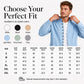 ✨Men's Casual Long Sleeve Stand Collar Shirt