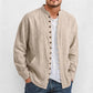 ✨Men's Casual Long Sleeve Stand Collar Shirt