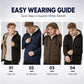Men’s Winter Fleece Lined Zip Up Hoodie Jacket✨𝘉𝘶𝘺 2 𝘢𝘯𝘥 𝘨𝘦𝘵 𝘢𝘯 𝘦𝘹𝘵𝘳𝘢 8% 𝘥𝘪𝘴𝘤𝘰𝘶𝘯𝘵