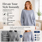 👚✨Unisex Casual Crew Neck Knit Top