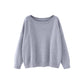 👚✨Unisex Casual Crew Neck Knit Top