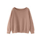 👚✨Unisex Casual Crew Neck Knit Top