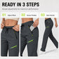 💫 Everyday Function | Women's Contrast-Zip Pocket Athletic Trousers