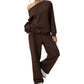 Women's Sweatshirt & Sweatpants 2-Piece Set