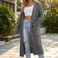 Women's Open Front Long Knit Cardigan