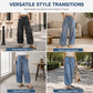 ✨Women's Casual Relaxed Fit Wide Leg Denim Pants✨𝘉𝘶𝘺 2 𝘢𝘯𝘥 𝘨𝘦𝘵 𝘢𝘯 𝘦𝘹𝘵𝘳𝘢 8% 𝘥𝘪𝘴𝘤𝘰𝘶𝘯𝘵