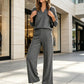 👗✨Women's Casual V-Neck Top & Wide-Leg Pants✨𝘉𝘶𝘺 2 𝘢𝘯𝘥 𝘨𝘦𝘵 𝘢𝘯 𝘦𝘹𝘵𝘳𝘢 8% 𝘥𝘪𝘴𝘤𝘰𝘶𝘯𝘵