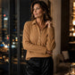 Women's Relaxed Knit Long-Sleeve T-Shirt