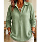 Women's Relaxed Knit Long-Sleeve T-Shirt