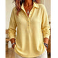 Women's Relaxed Knit Long-Sleeve T-Shirt