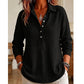 Women's Relaxed Knit Long-Sleeve T-Shirt