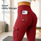Women's High-Waisted Cargo Yoga Pants