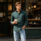 Men's Casual Long Sleeve Denim Shirt