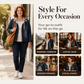Women's Layered Hooded Denim Jacket with Warm Lining