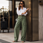 Women's Loose Stretchy Cargo Pants