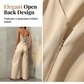 🌸 Women's Casual V-Neck Spaghetti Strap Jumpsuit