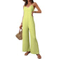 🌸 Women's Casual V-Neck Spaghetti Strap Jumpsuit