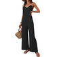 🌸 Women's Casual V-Neck Spaghetti Strap Jumpsuit