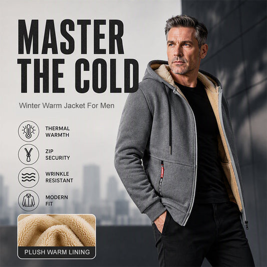 ✨Men's Winter Warm Hooded Jacket