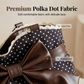 Women’s Elegant Polka Dot Lace Bow Shoulder Bag
