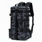 Men's Outdoor Fishing Backpack Large Capacity Multi-functional Travel Bag with Rod Holder Lure Tackle Bag