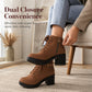 ✨Women's Chunky Heel Platform Ankle Boots