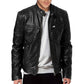 💯 Premium Look, Everyday Ease | Men's PU Leather Stand-Collar Zip-Up Jacket✨𝘉𝘶𝘺 𝘢𝘯𝘺 2 𝘢𝘯𝘥 𝘨𝘦𝘵 𝘢𝘯 𝘦𝘹𝘵𝘳𝘢 8% 𝘥𝘪𝘴𝘤𝘰𝘶𝘯𝘵