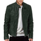 💯 Premium Look, Everyday Ease | Men's PU Leather Stand-Collar Zip-Up Jacket✨𝘉𝘶𝘺 𝘢𝘯𝘺 2 𝘢𝘯𝘥 𝘨𝘦𝘵 𝘢𝘯 𝘦𝘹𝘵𝘳𝘢 8% 𝘥𝘪𝘴𝘤𝘰𝘶𝘯𝘵