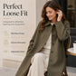 Women's Single-Breasted Long Trench Coat